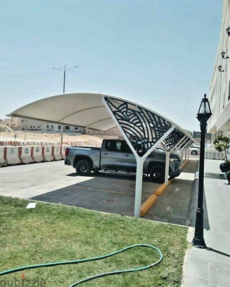 Custom Car Parking Shades | cast aluminium |Sample designs 1