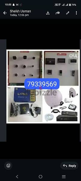 Nilsat arabsat dh Airtel pakast tata saky All satellite