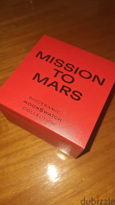 Mission to Mars OMEGA x SWATCH MOONSWATCH