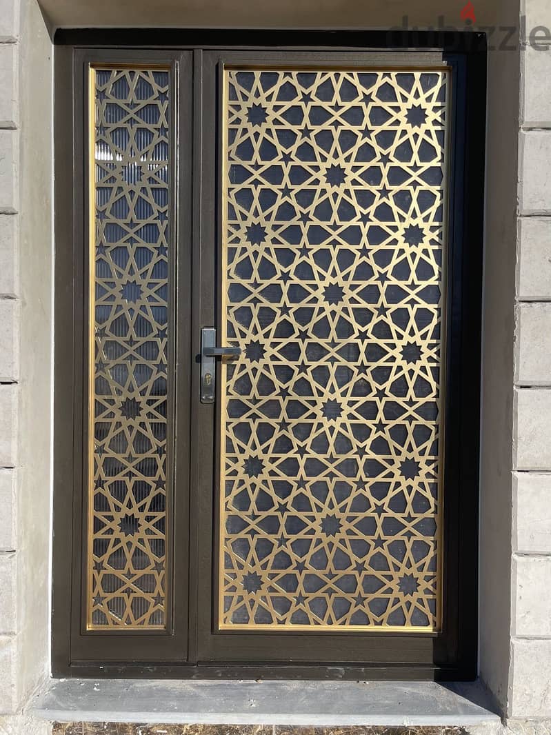 Doors| cast aluminium| get free quotation| Sample designs 1