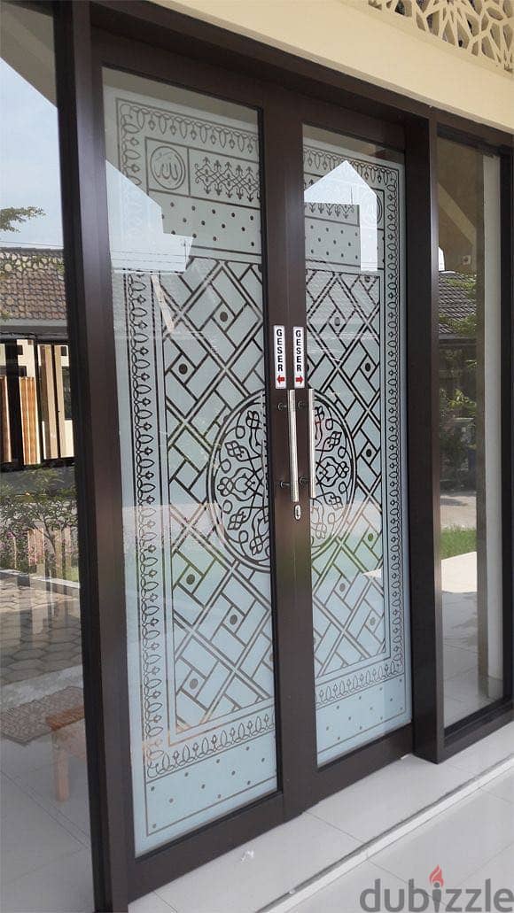 Doors| cast aluminium| get free quotation| Sample designs 4