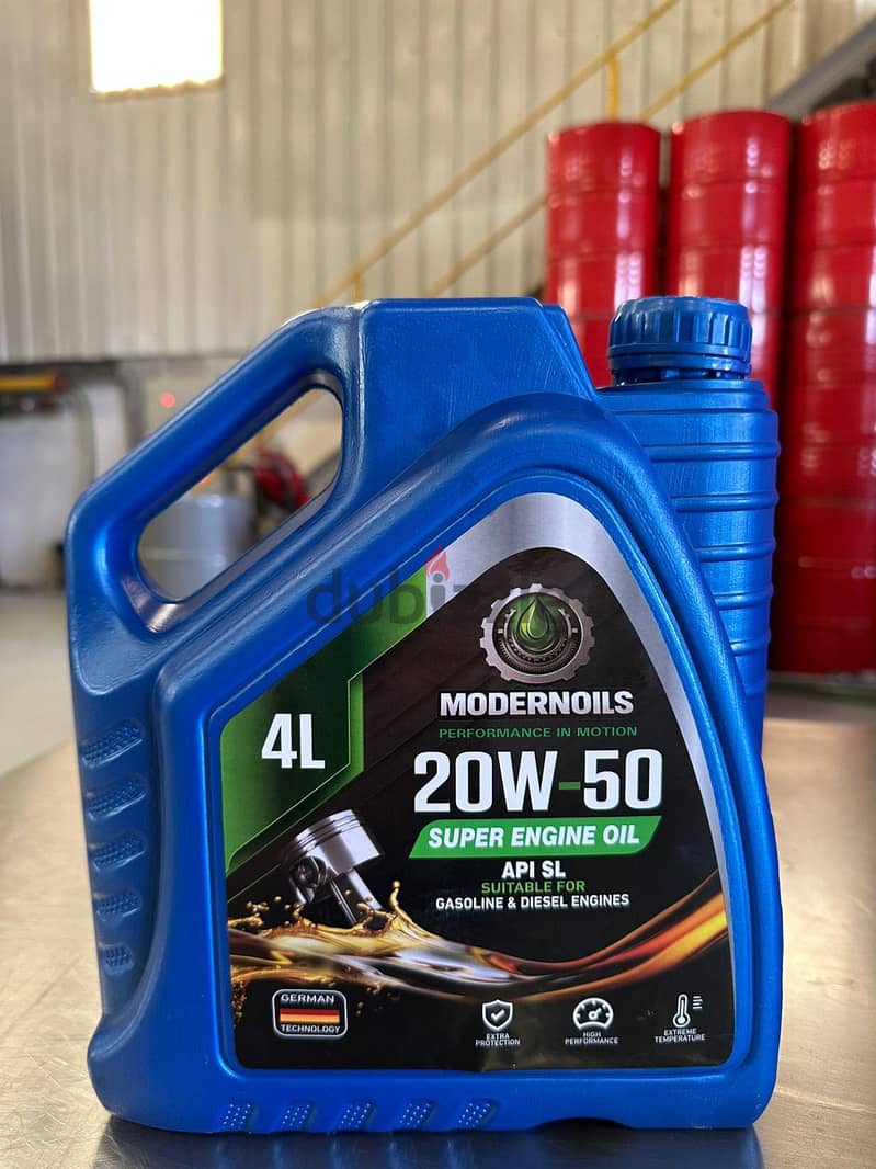 Lubricant oil made in Oman 2