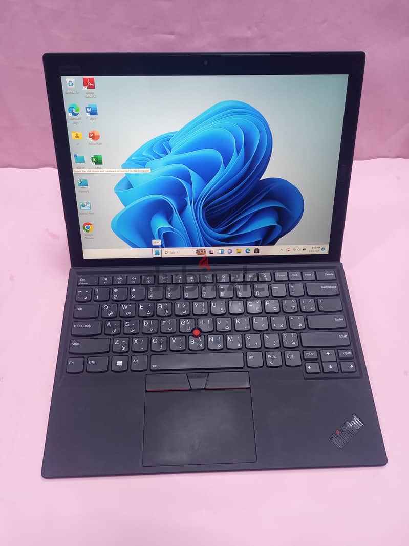 THINKPAD X1 TABLET 2-1 LAPTOP CORE i7 16GB RAM 512GB SSD 8th GENERATION WINDOWS 11PRO 10