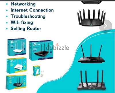 Internet Shareing Fixng/ Deco Mesh System Fixng / Router Range Extender Fix Configuration / Cabling