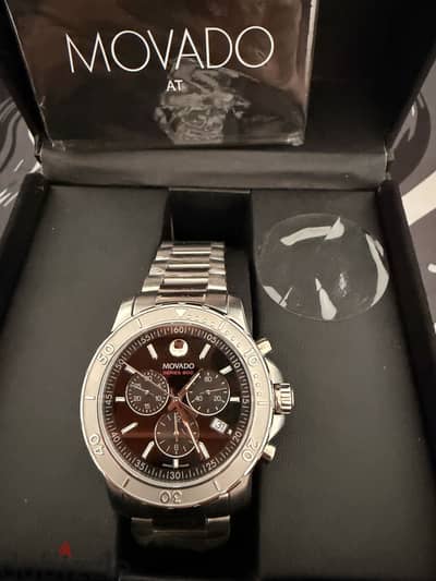 Movado Series 800 Chronograph New