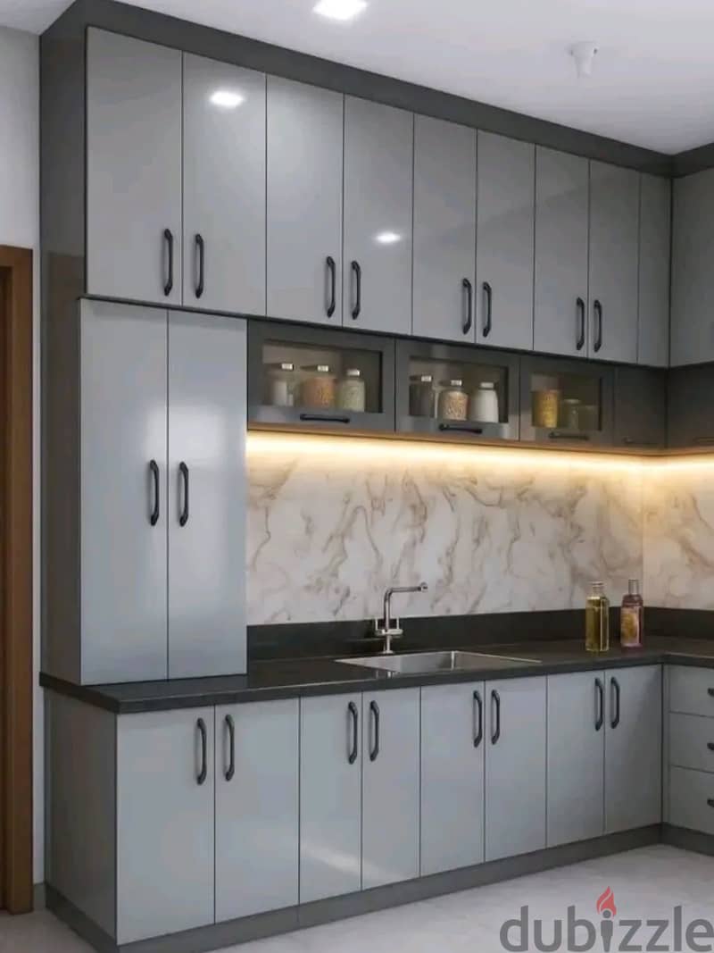 Kitchen Cabinets । Aluminium । Sample designs| German tech। 3