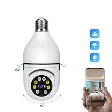 V380 WiFi Smart Bulb Camera – Brand New