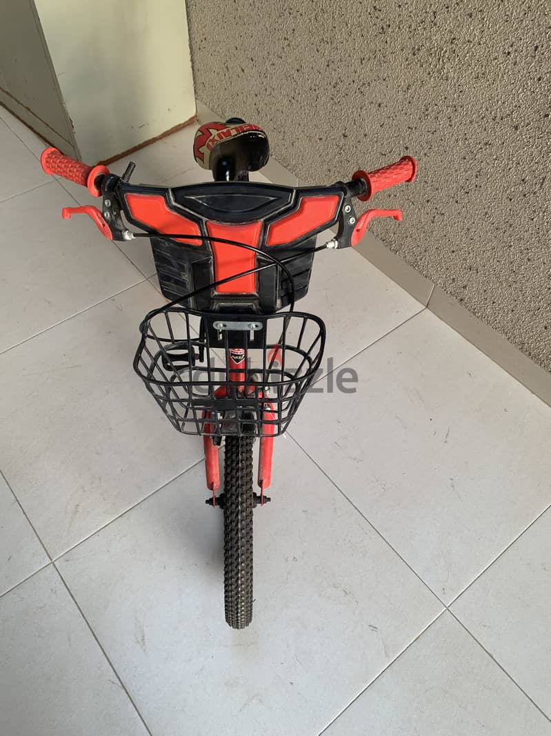 Kids bicycle- Weilaixi-  with training wheels and basket side rollers 1