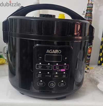 Brand new Agaro electric rice cooker 3 litre for sale