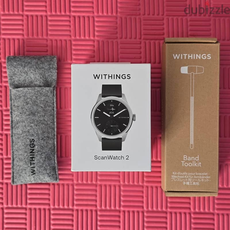 Withings ScanWatch 2 Hybrid Smartwatch with original metal strap 6