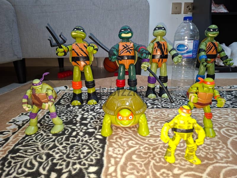 مجسمات سلاحف النينجا Mutant Ninja Turtles Action Figures (26 cm) 1