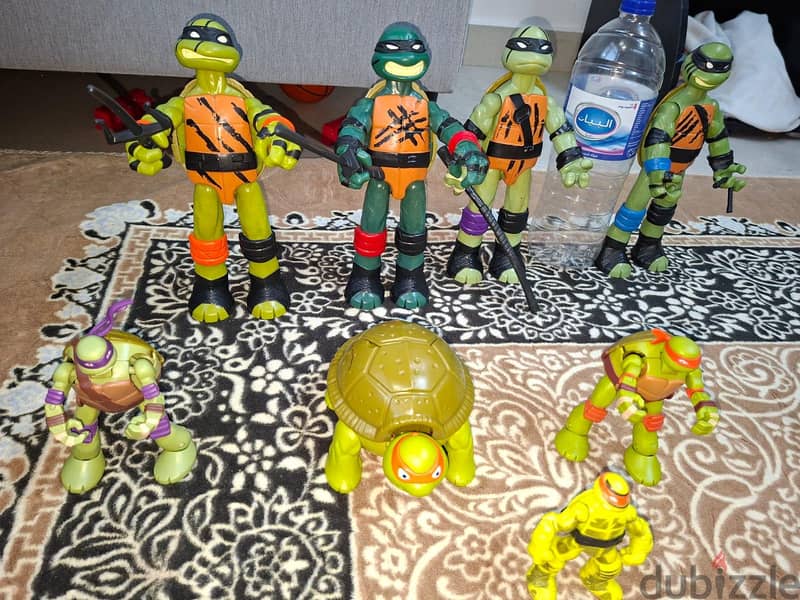 مجسمات سلاحف النينجا Mutant Ninja Turtles Action Figures (26 cm) 7