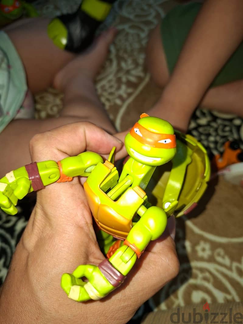 مجسمات سلاحف النينجا Mutant Ninja Turtles Action Figures (26 cm) 11