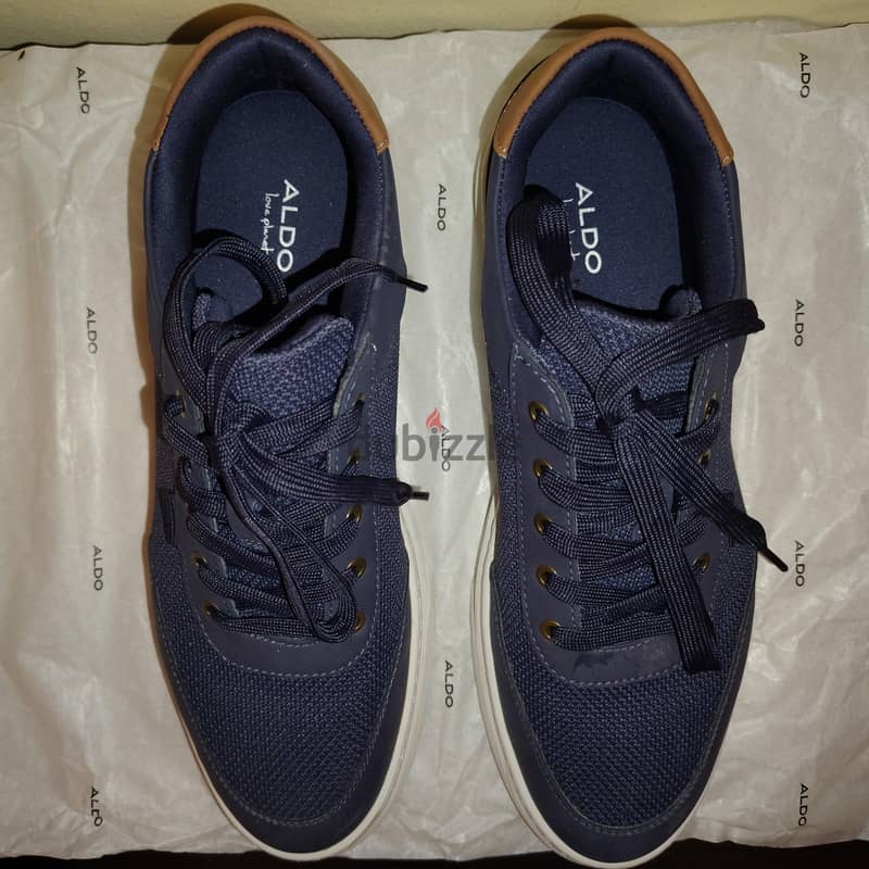 original ALDO mens sneakers (navy blue colour) soft sole 2