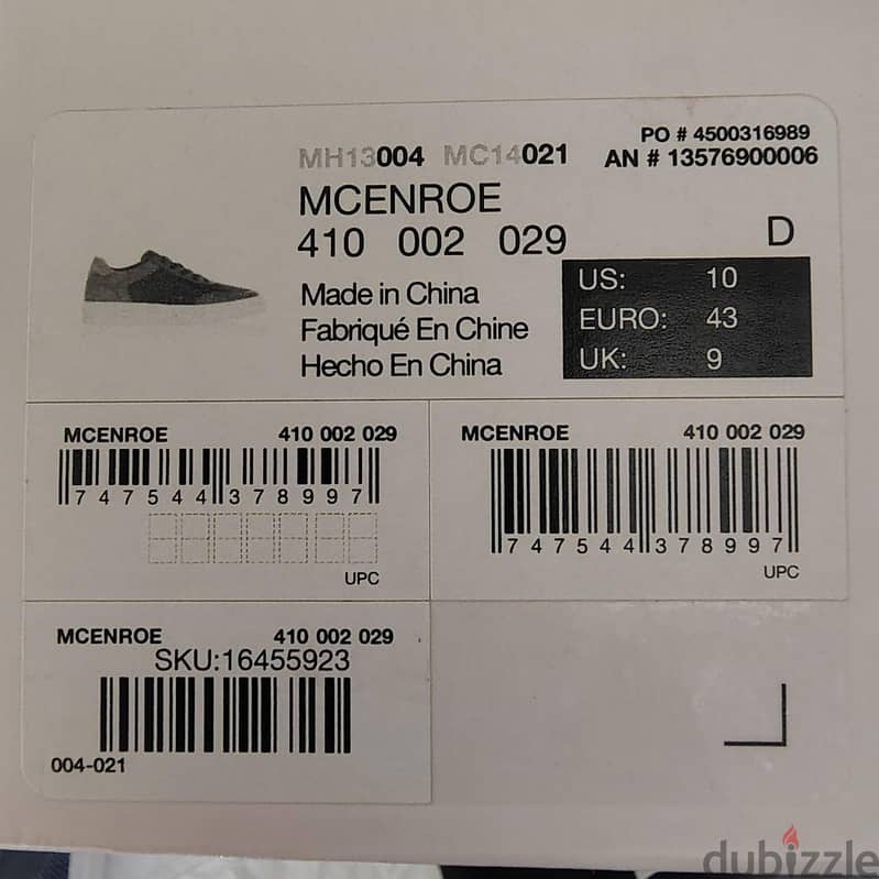 original ALDO mens sneakers (navy blue colour) soft sole 4