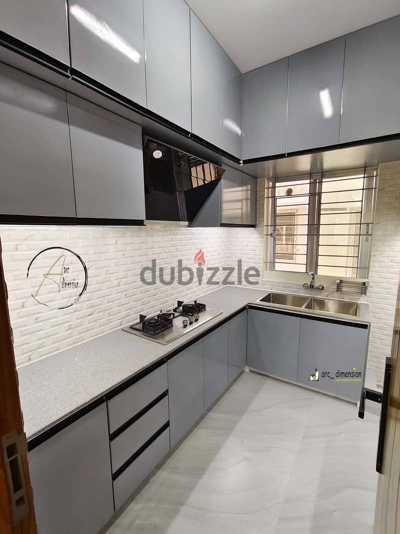 Kitchen cabinets। German Technology | Sample Designs | Aluminium 7