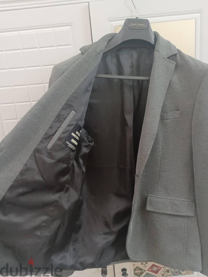 Men's used blazer jacket - Grey color - Winter Edition 3