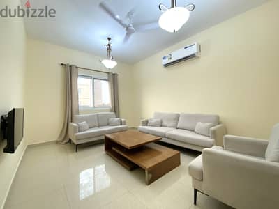 Spacious Fully Furnished 2 Bedroom apartment (2BHK) available in Al Ghubrah