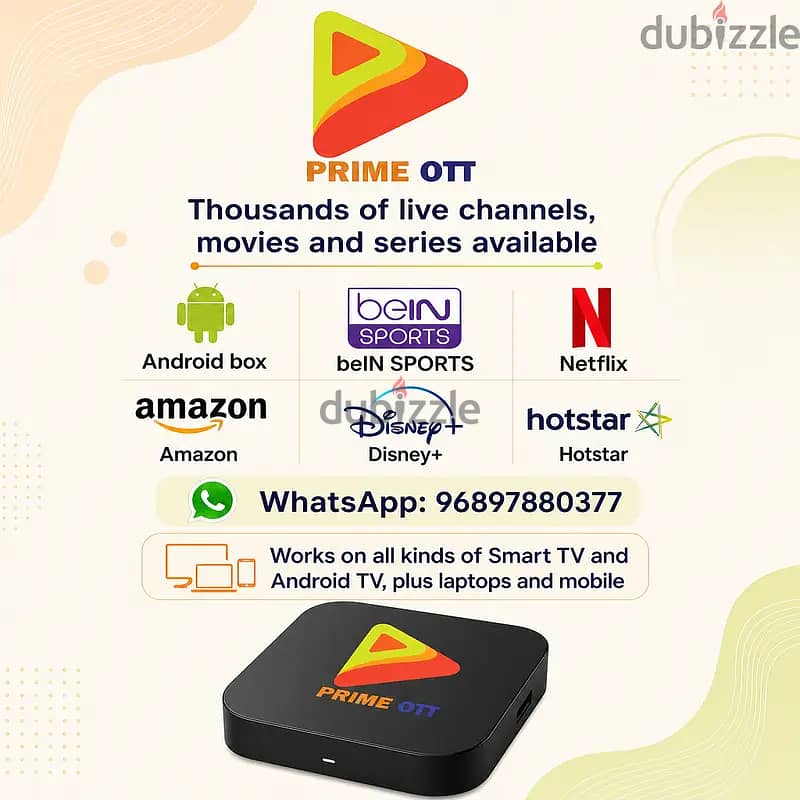 Prime ott pro subscription + other services 2