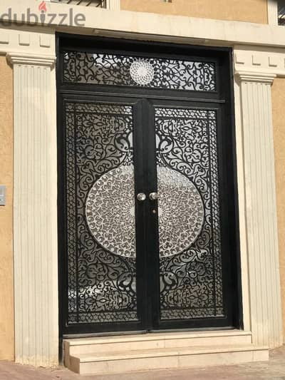 Cast Aluminium Glass Doors| heavy duty| Sample Designs