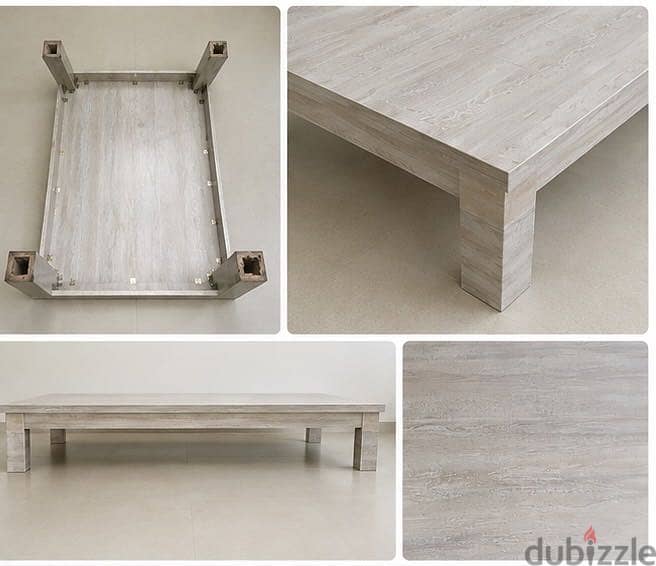 Japanese Style Low Dining Table – Seats 6 Comfortably 2