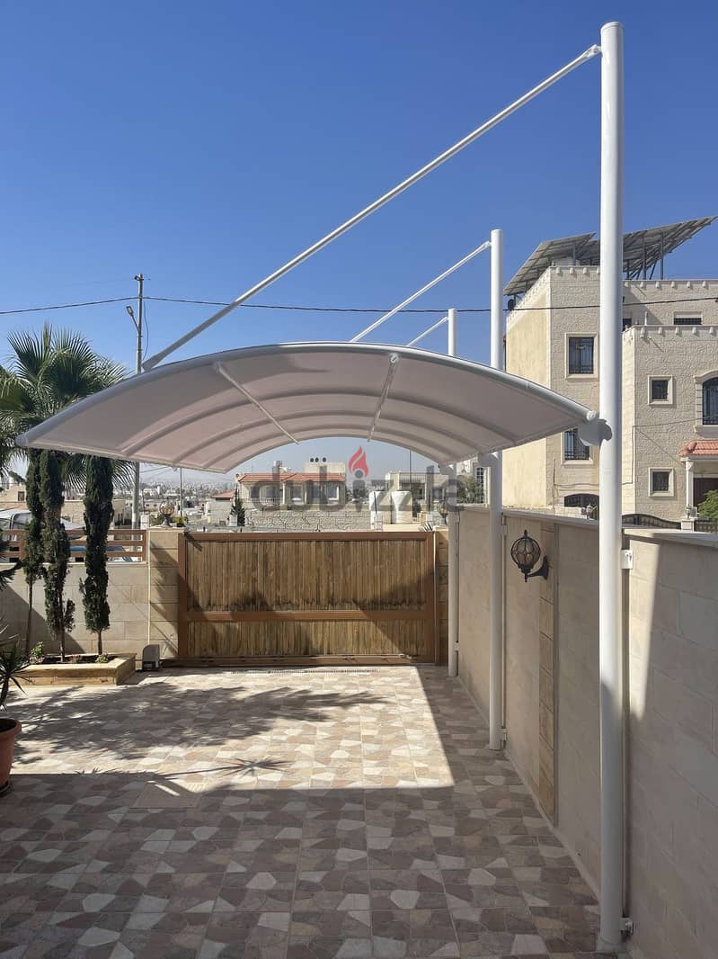 Car Parking Shades | heavy duty | Sample designs| modern technology 6