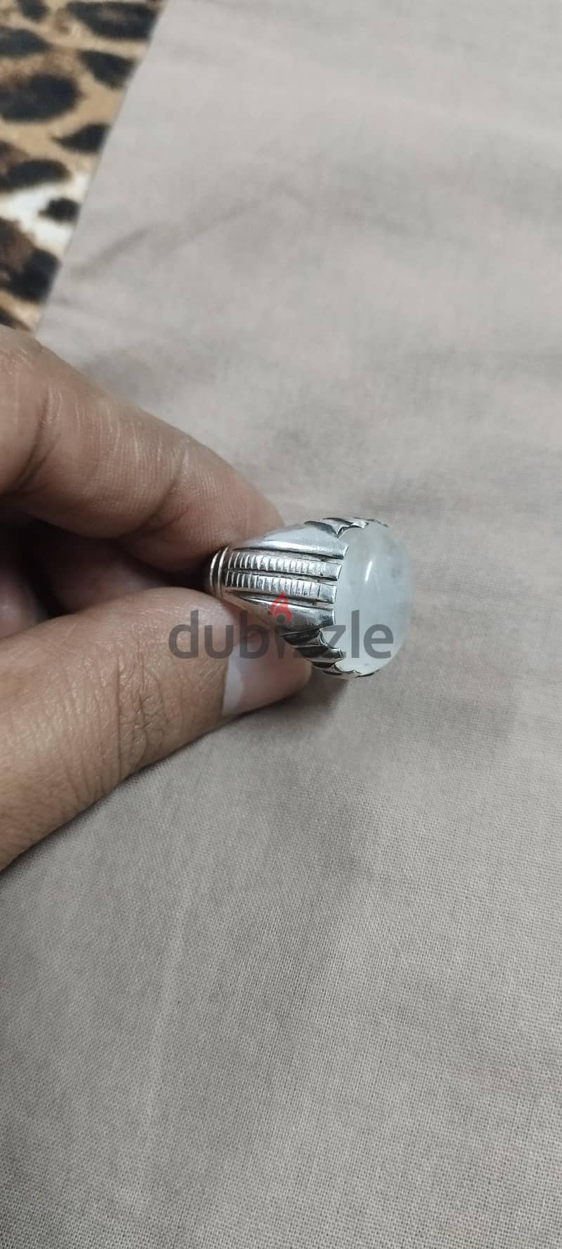 Pure Dur-e- najaf with silver ring made in oman 3