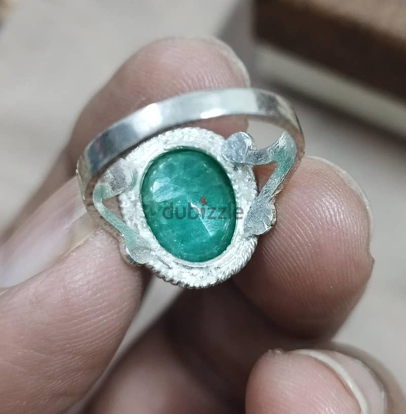 (Zamurd)Emerald stone ring available for sale 1