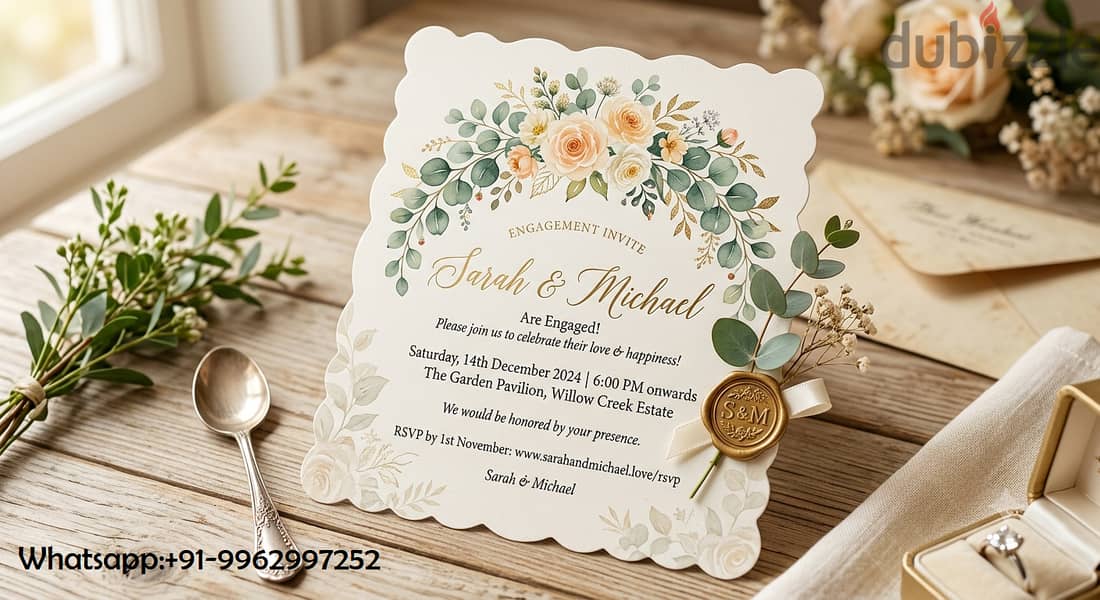 Customised Digital Invitation Cards 2