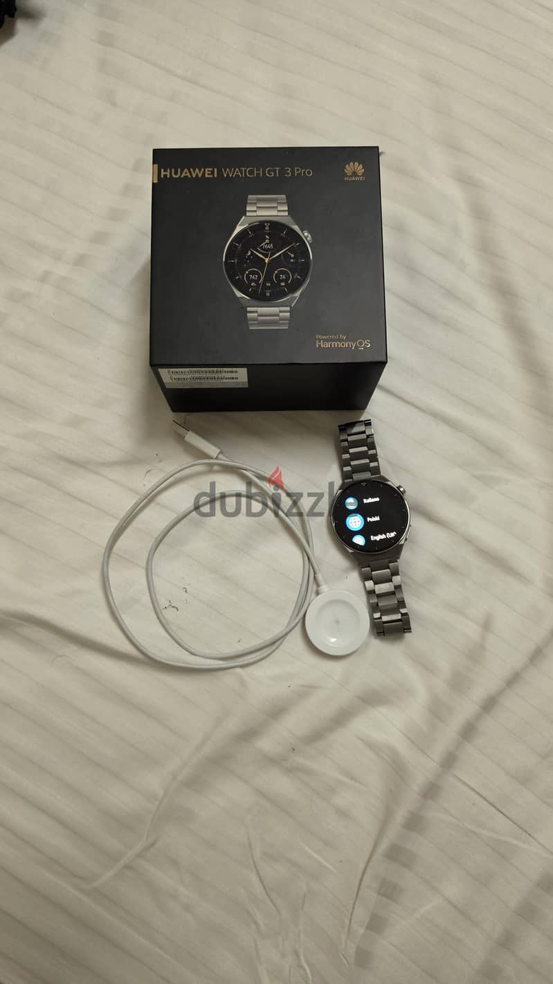 huawei gt3 pro titanium smart watch 3