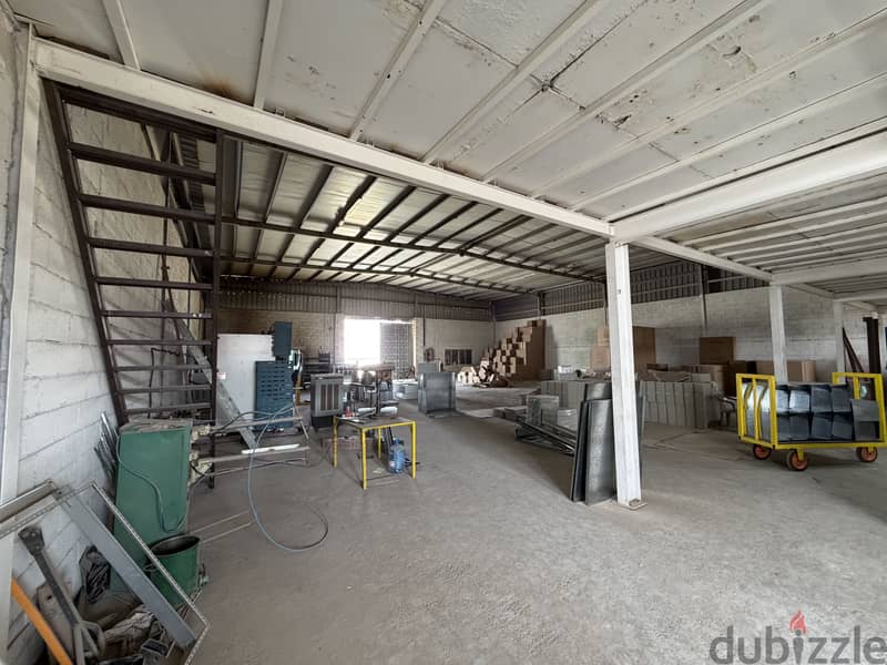 Warehouse for Rent in Misfah – 1000 SQM Excellent Access 2