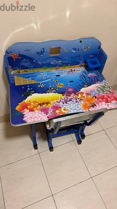 Sea world Fish Table Chair kids