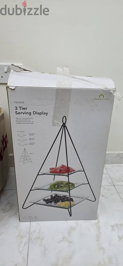 3 Tier Serving Display Trays