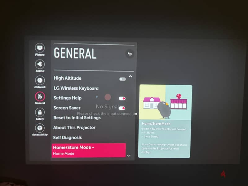 LG PF50KG Full Hd LED Projector 9