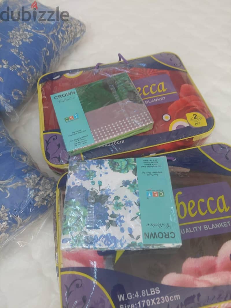New Pillow, Bed Sheet & Blanket Collection Available! 1