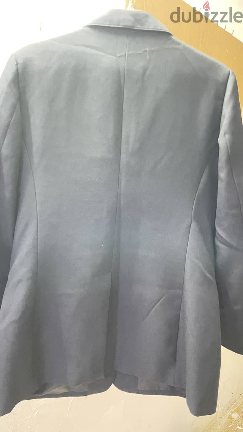 GANT Tailored Wool Coat Night Navy blue 3