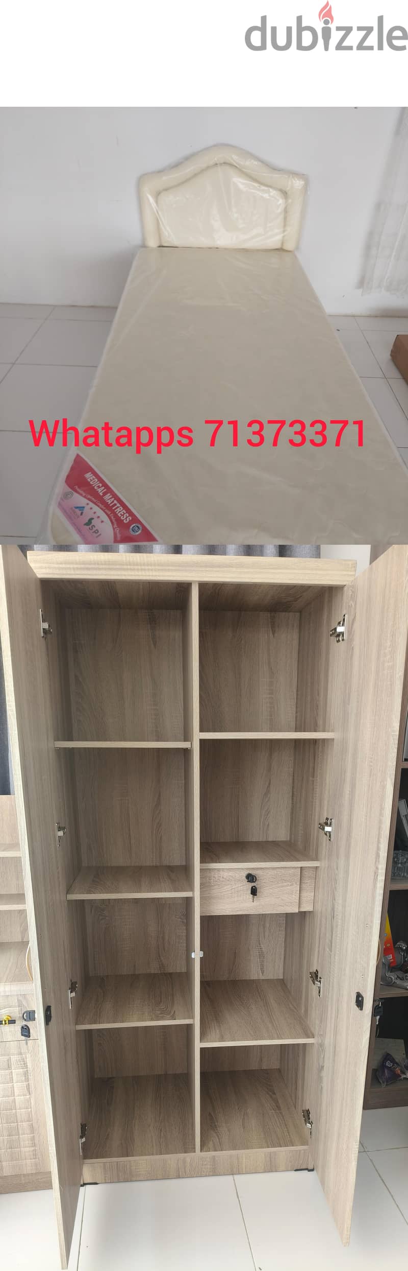 SPECIAL OFFER – SINGLE BED + MATTRESS + 2-DOOR WARDROBE 4