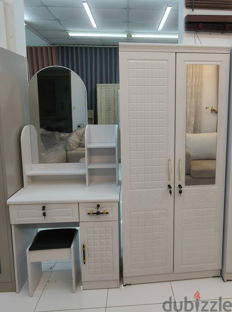 New bed with mattress  cupboard with Dressing Table Available 10