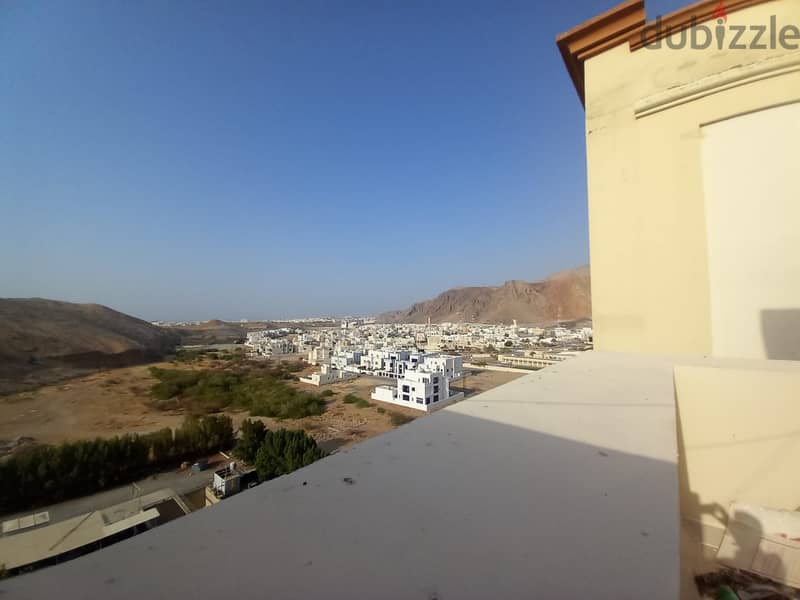 1BHK with maid room penthose at Bousher 15