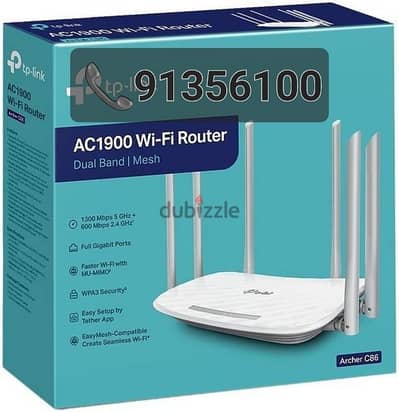 we can speed up and share your wifi  50/ Ac 300 wifi Tp Link Routers