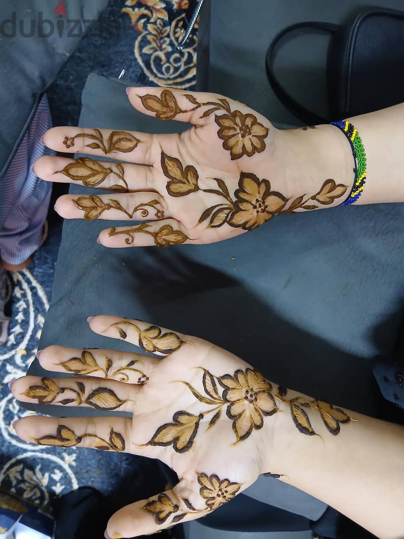 Arabic henna design 12