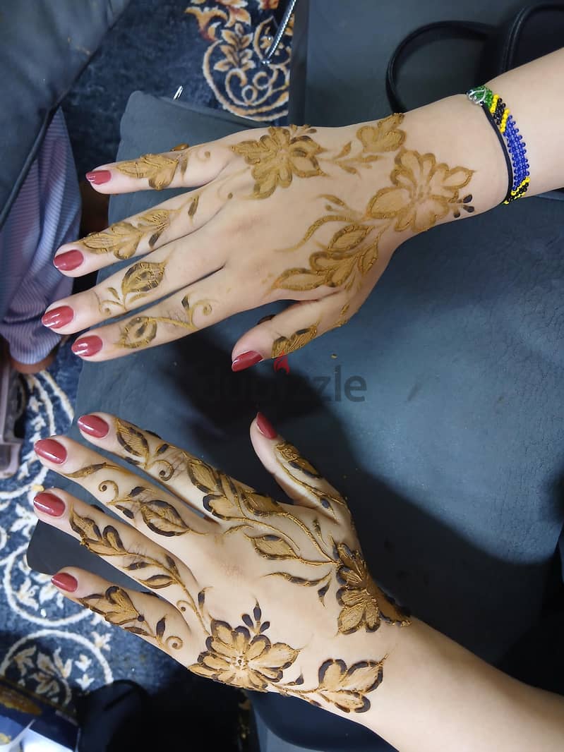 Arabic henna design 13