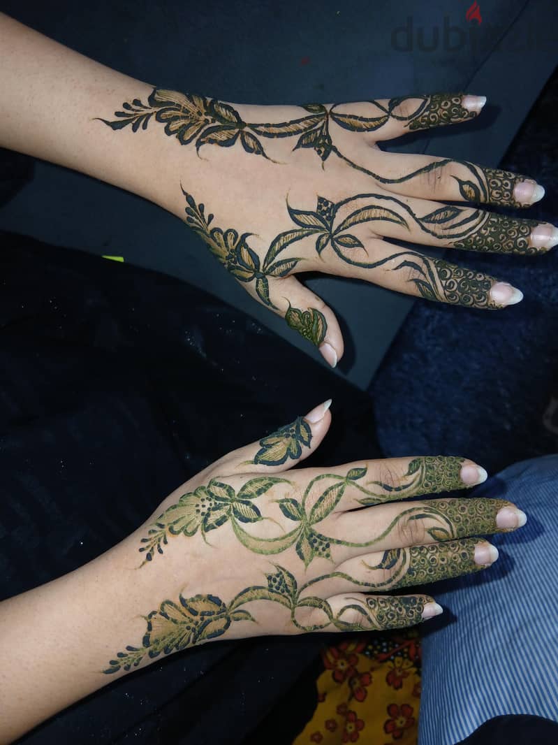 Arabic henna design 14