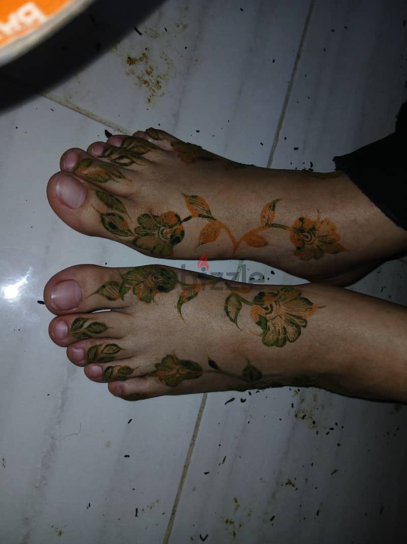 Arabic henna design 15