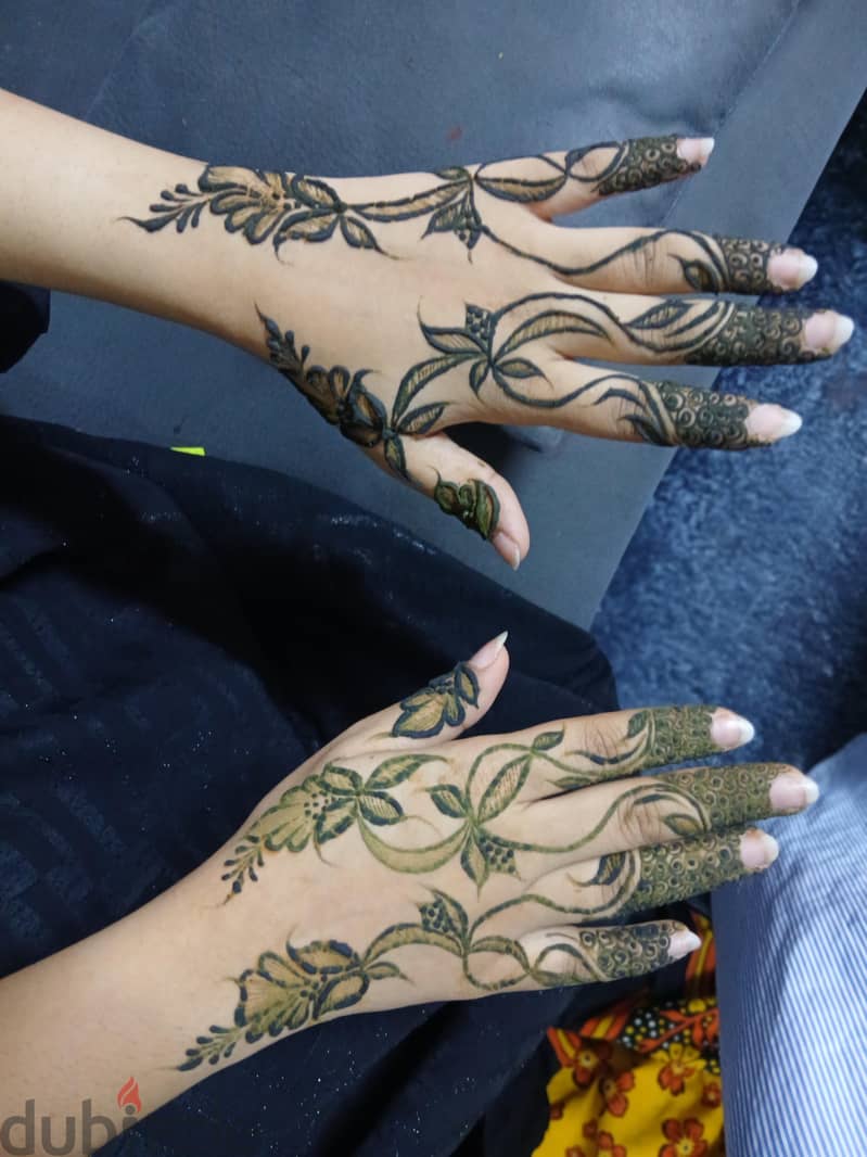 Arabic henna design 16