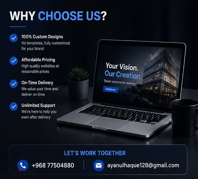 Professional Website Design & Development | Affordable Websites 1