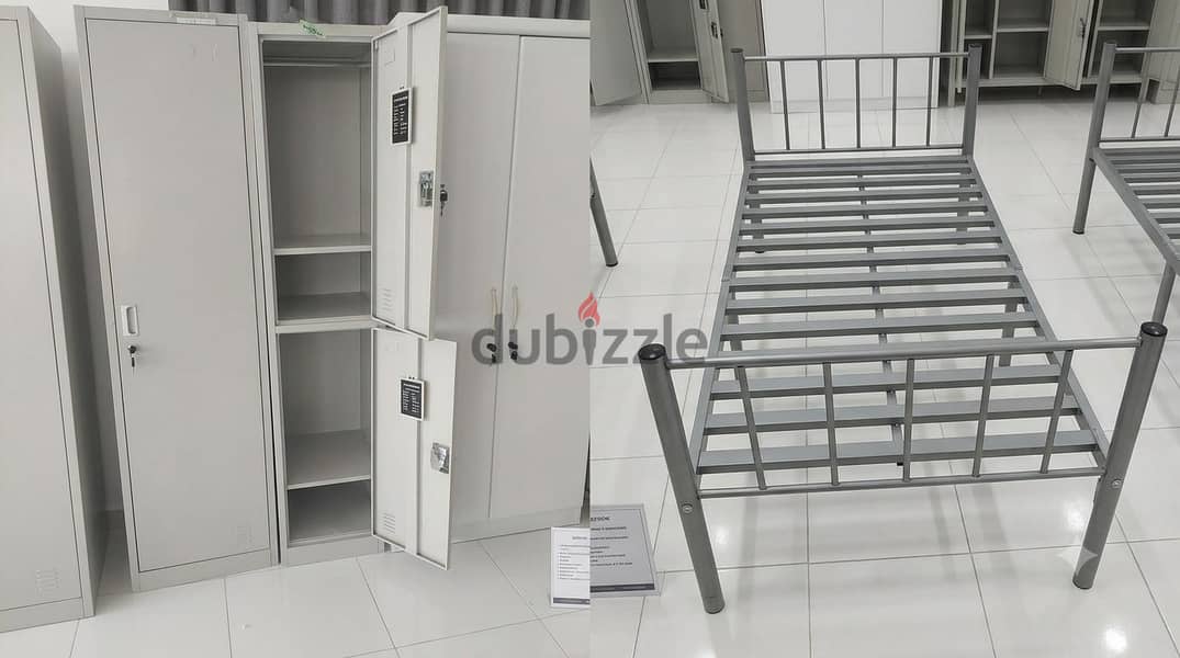 New Steel Single Bed + Single Door Cupboard Available 5