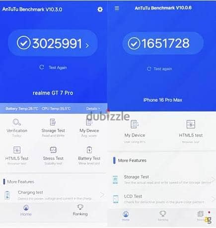 REALME GT 7 PRO 5G 8 Elite 6500 battery 120W charge 7