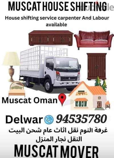 Best Muscat Mover and Packer House shifting office villa store shift