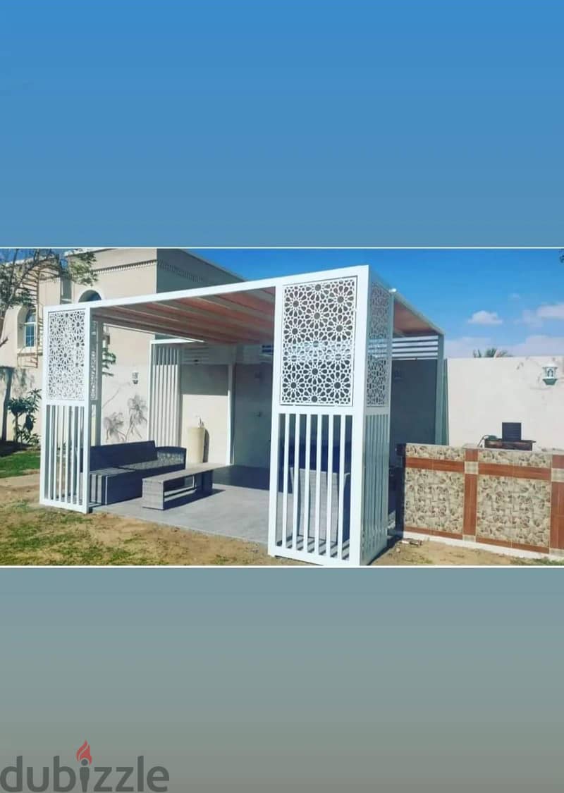 Cast Aluminium Pergolas | heavy duty | High Quality 1
